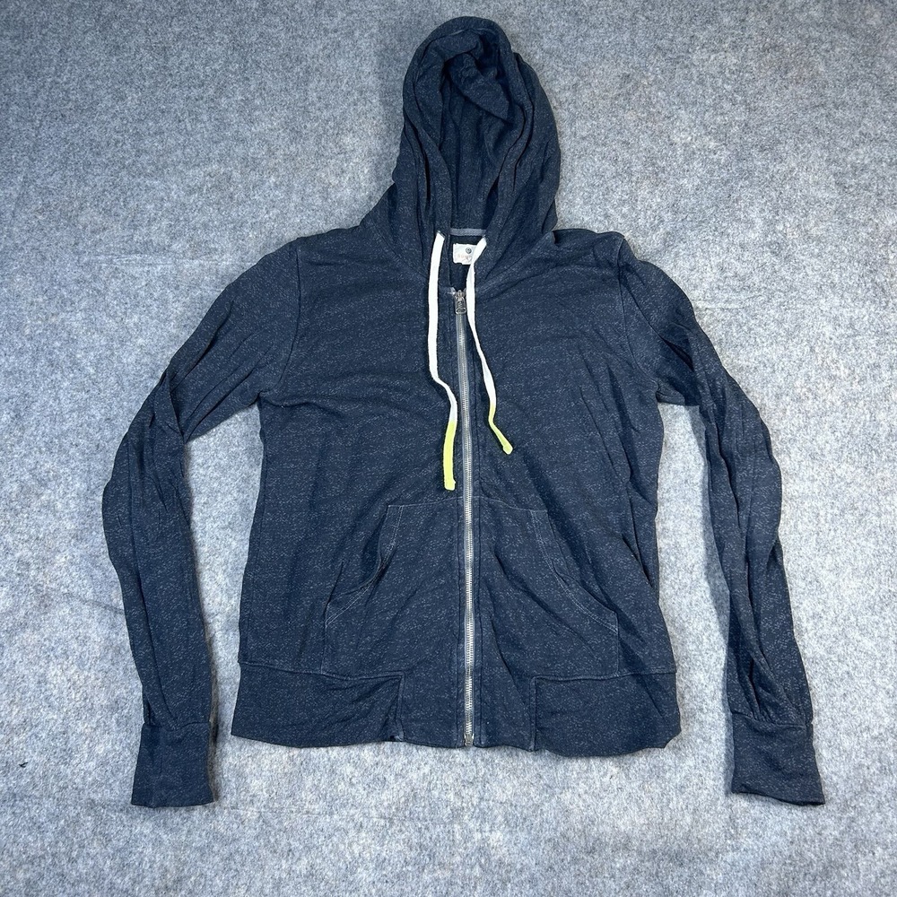 Sundry Jacket Womens 1 (Small) Full Zip Lightweight Cotton Made In USA Lounge
